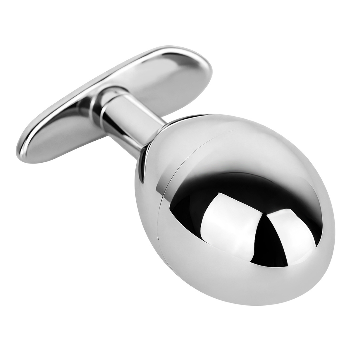 304 Stainless Steel Anal Plug Keyholder with Cooling & Warming Chamber