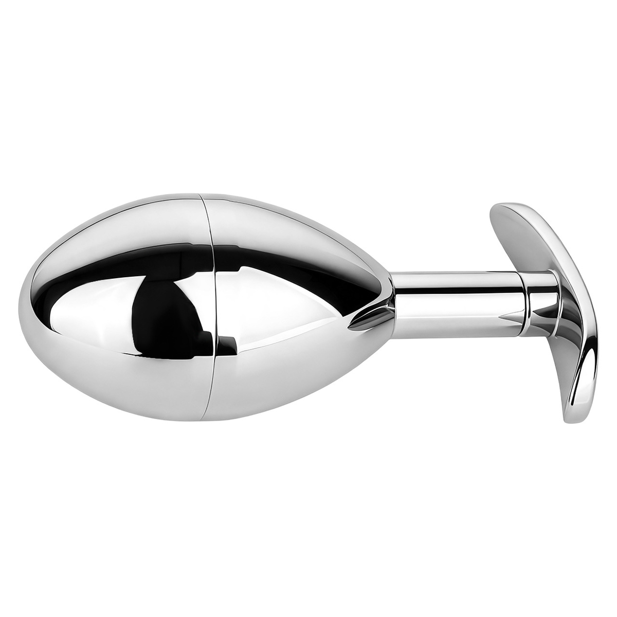 304 Stainless Steel Anal Plug Keyholder with Cooling & Warming Chamber