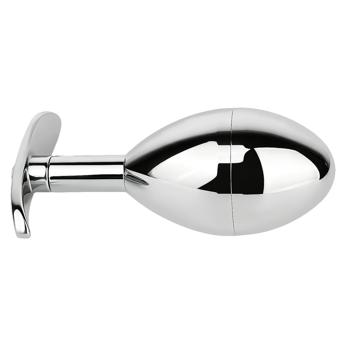 304 Stainless Steel Anal Plug Keyholder with Cooling & Warming Chamber