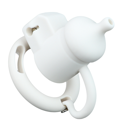 Silicone Baby Bottle Chastity Cage Soft Touch Comfy Cock Lock for Men and Sissy