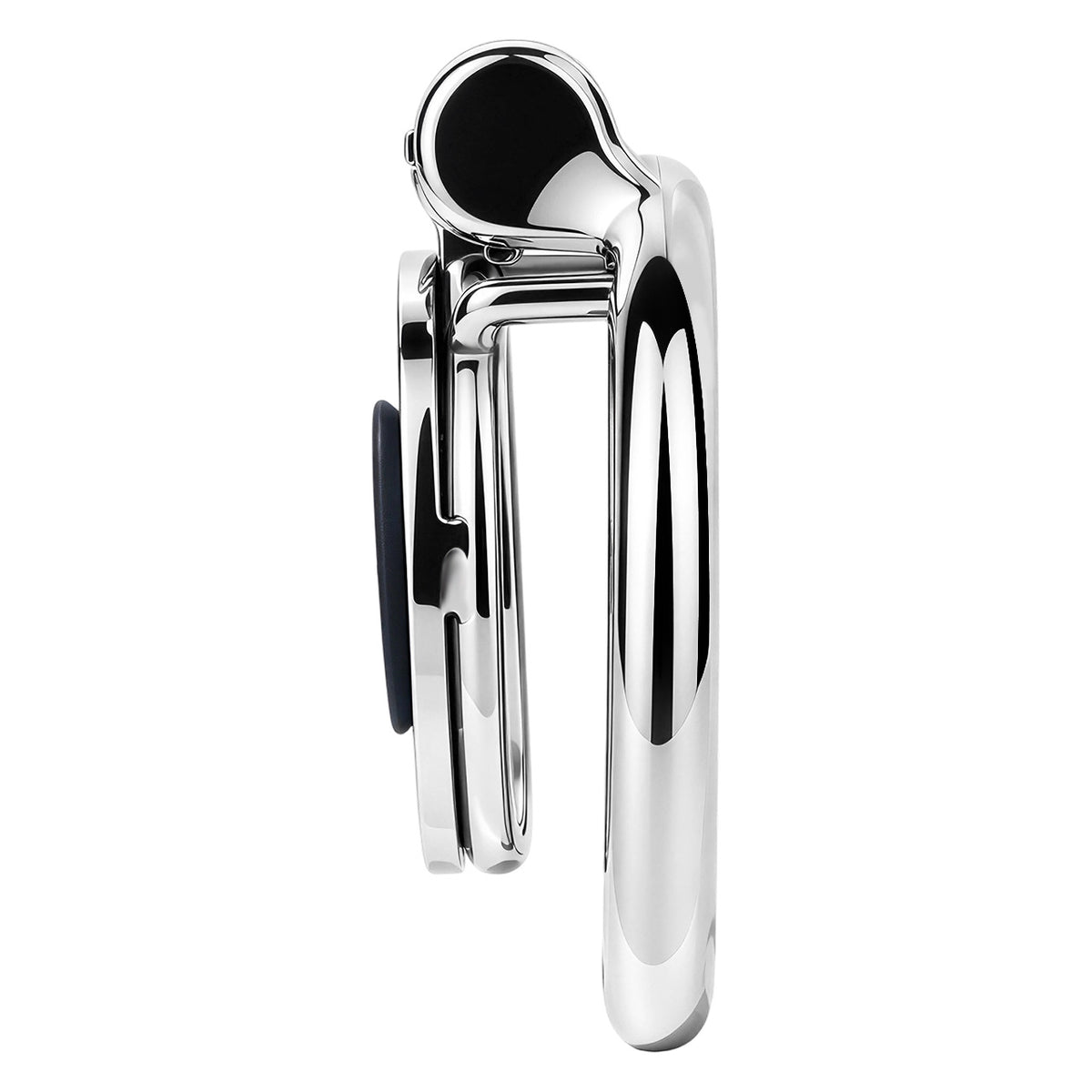Flat & Inverted  Stainless Steel Chastity Cage - Small to Large Inverted Plugs