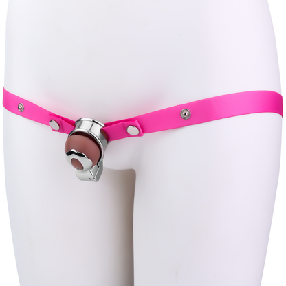 Flat Glans Chastity Lock for Men Male Penis Cock Cage Sex Toy for Gay Sissy Femboys