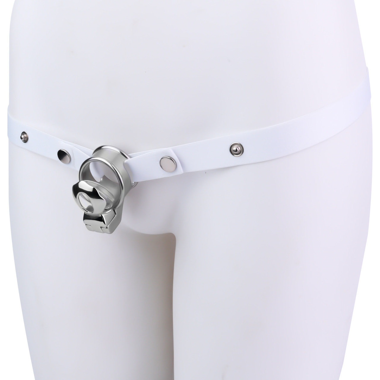 Flat Glans Chastity Lock for Men Male Penis Cock Cage Sex Toy for Gay Sissy Femboys