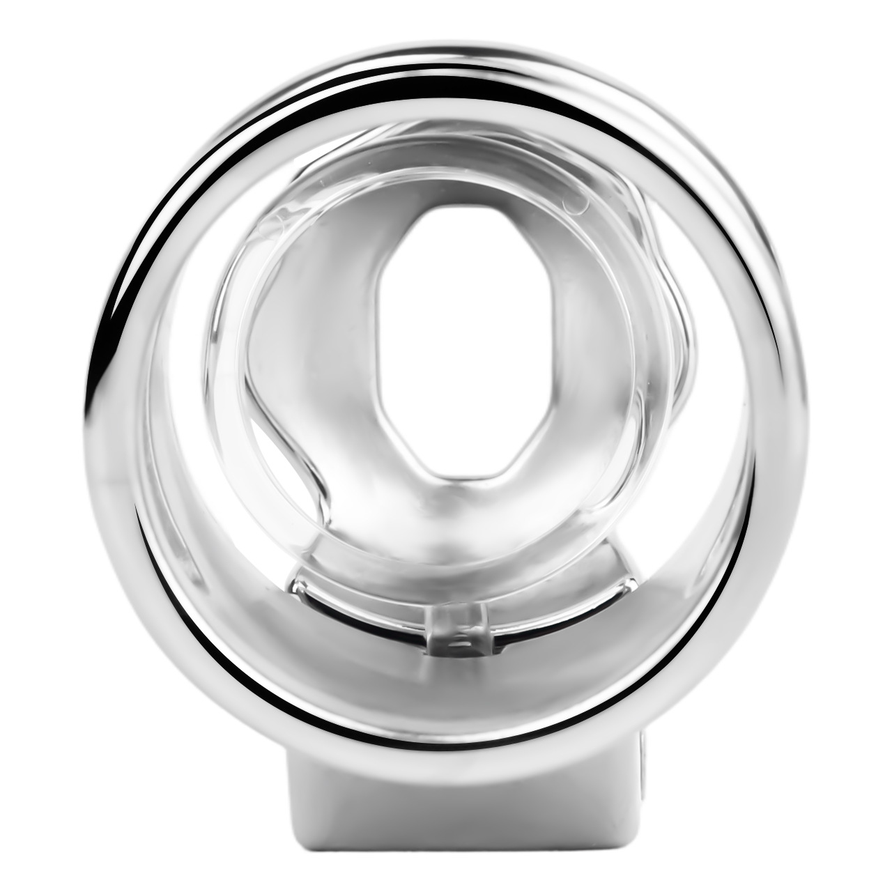 Flat Glans Chastity Lock for Men Male Penis Cock Cage Sex Toy for Gay Sissy Femboys