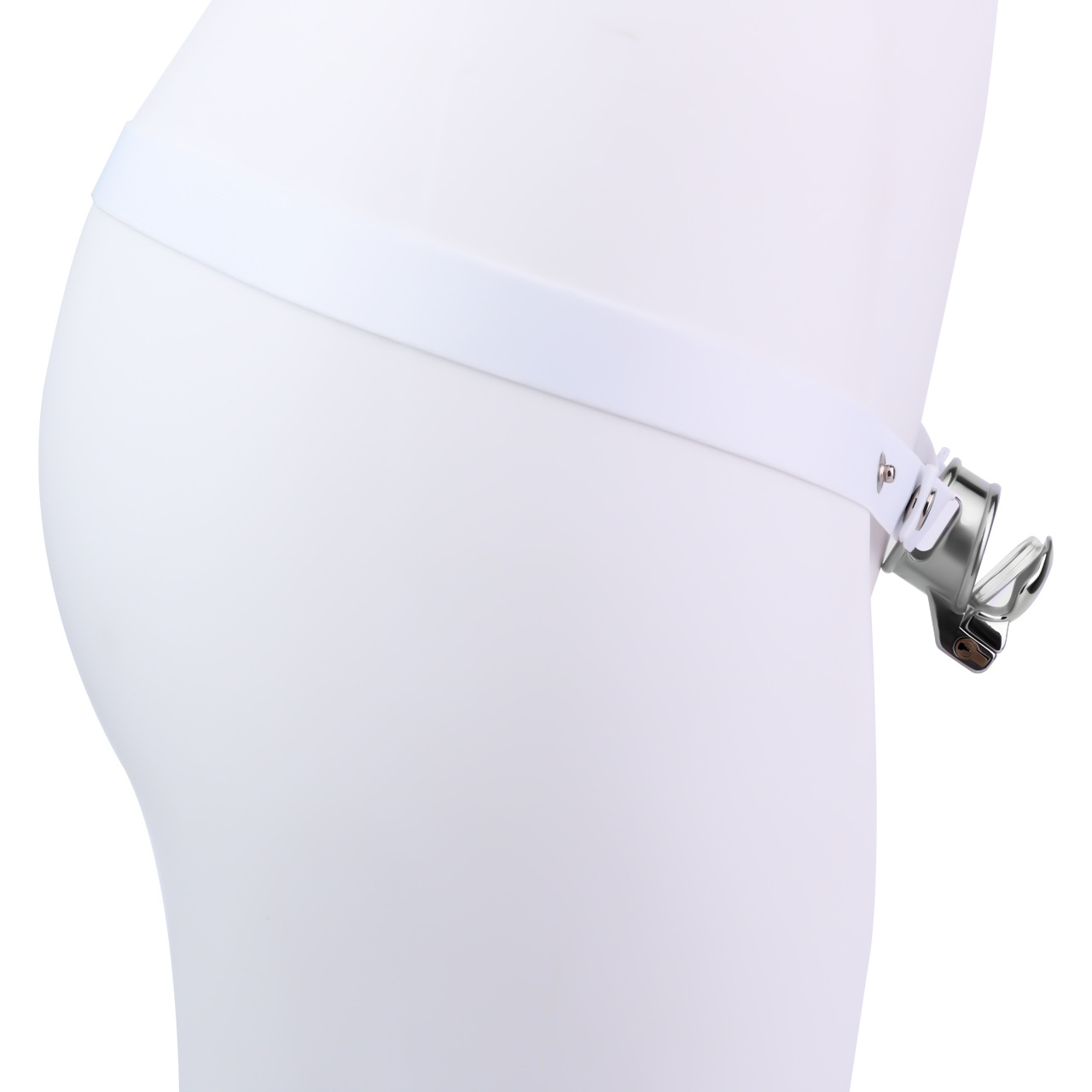 Flat Glans Chastity Lock for Men Male Penis Cock Cage Sex Toy for Gay Sissy Femboys