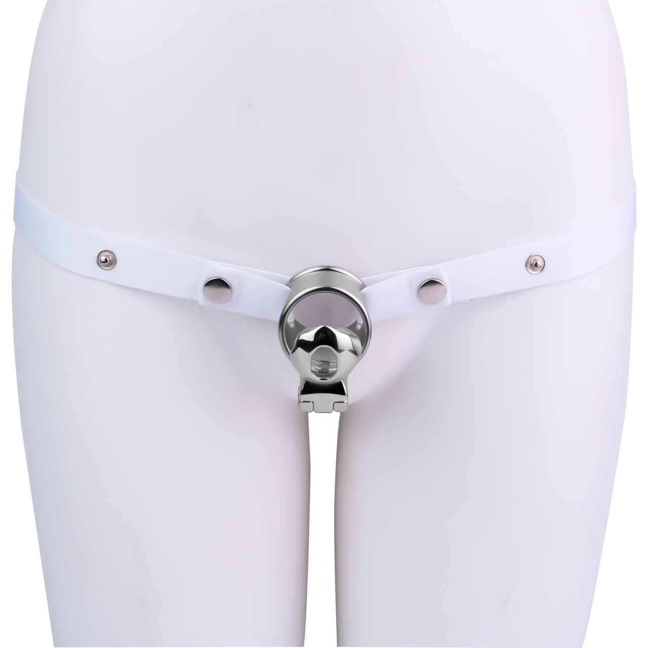 Flat Glans Chastity Lock for Men Male Penis Cock Cage Sex Toy for Gay Sissy Femboys