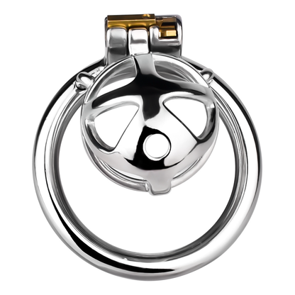 Hollow Cobra Male Chastity Cage - S/M/L/XL Cage Sizes Metal Cock Cage for Men