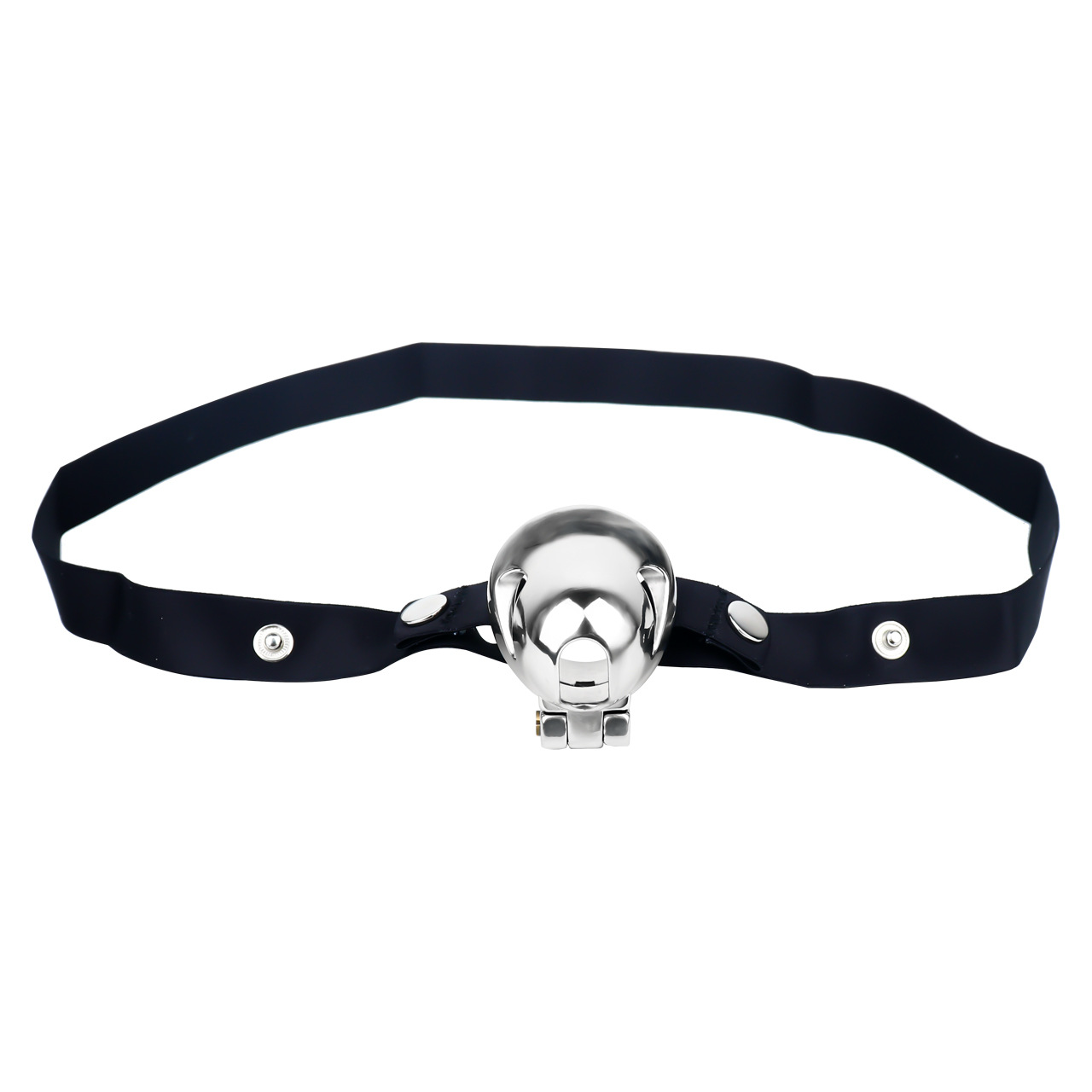 Mens Stainless Steel Glans Chastity Lock Male Cock Cage Penis Work-Out Tool