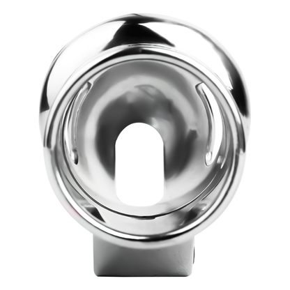 Mens Stainless Steel Glans Chastity Lock Male Cock Cage Penis Work-Out Tool