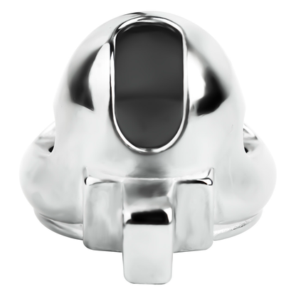 Mens Stainless Steel Glans Chastity Lock Male Cock Cage Penis Work-Out Tool