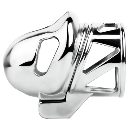 Mens Stainless Steel Glans Chastity Lock Male Cock Cage Penis Work-Out Tool