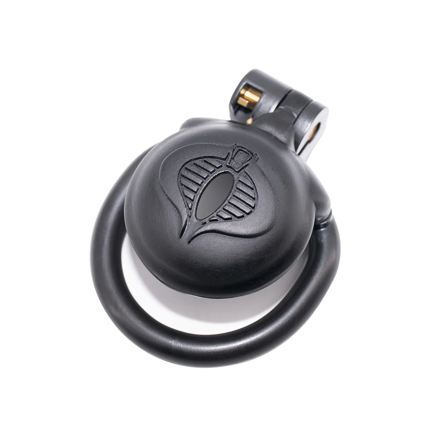 Micro Cobra Chastity Cage Set with 4 Penis Rings 