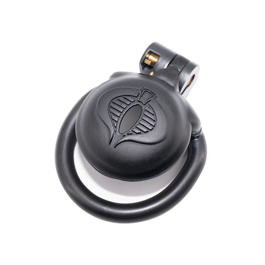 Micro Cobra Chastity Cage Set with 4 Penis Rings 