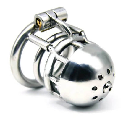 Metal Chastity Cage with Through Hole PA - Cock Cage For Men - KeepMeLocked